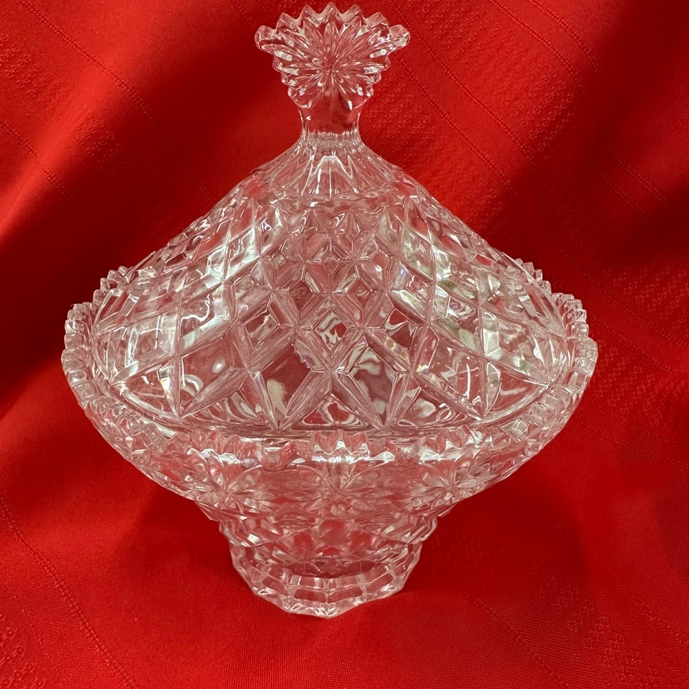 Brussels by Crystal Clear Ind. Vintage 1950’s. Made in Poland.